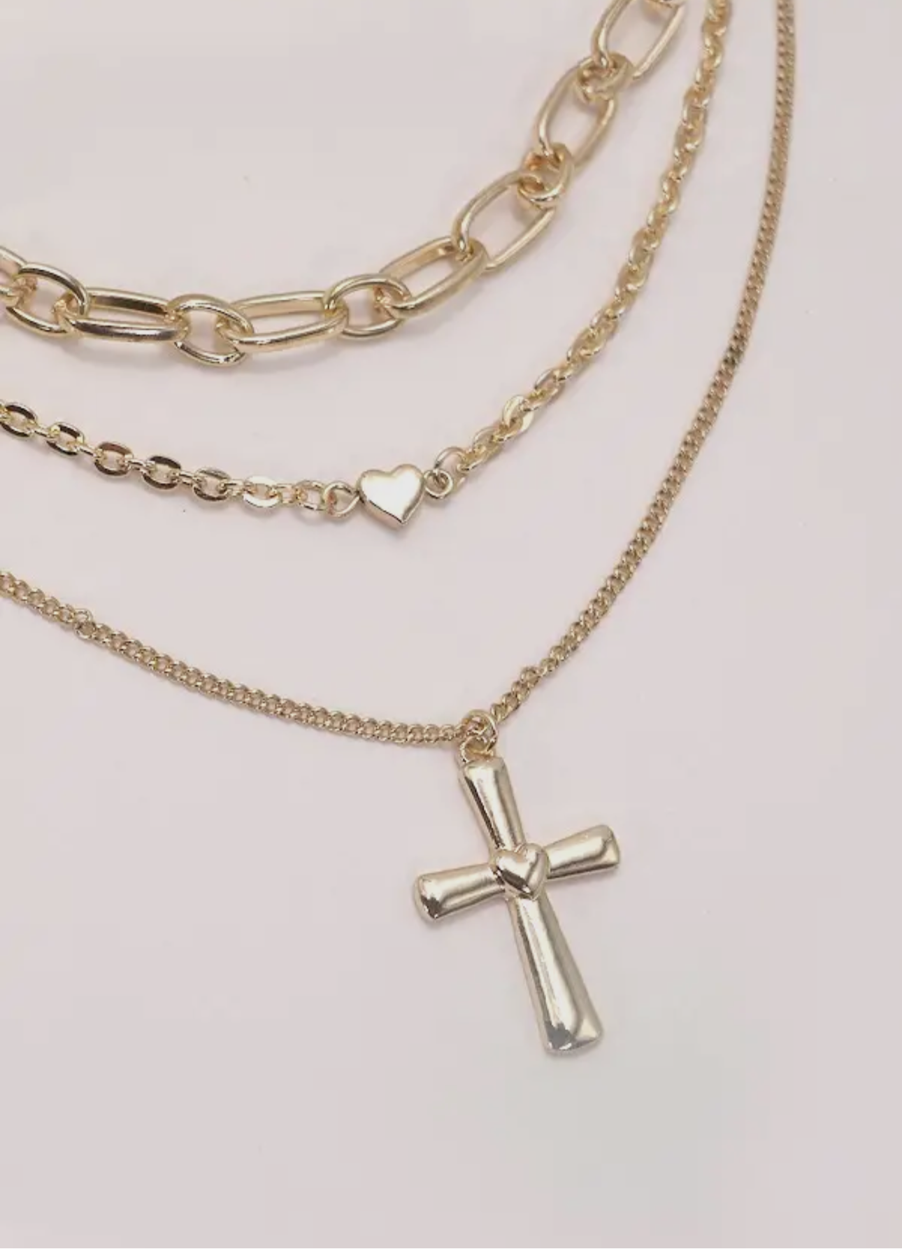 CROSS MULTI NECKLACE