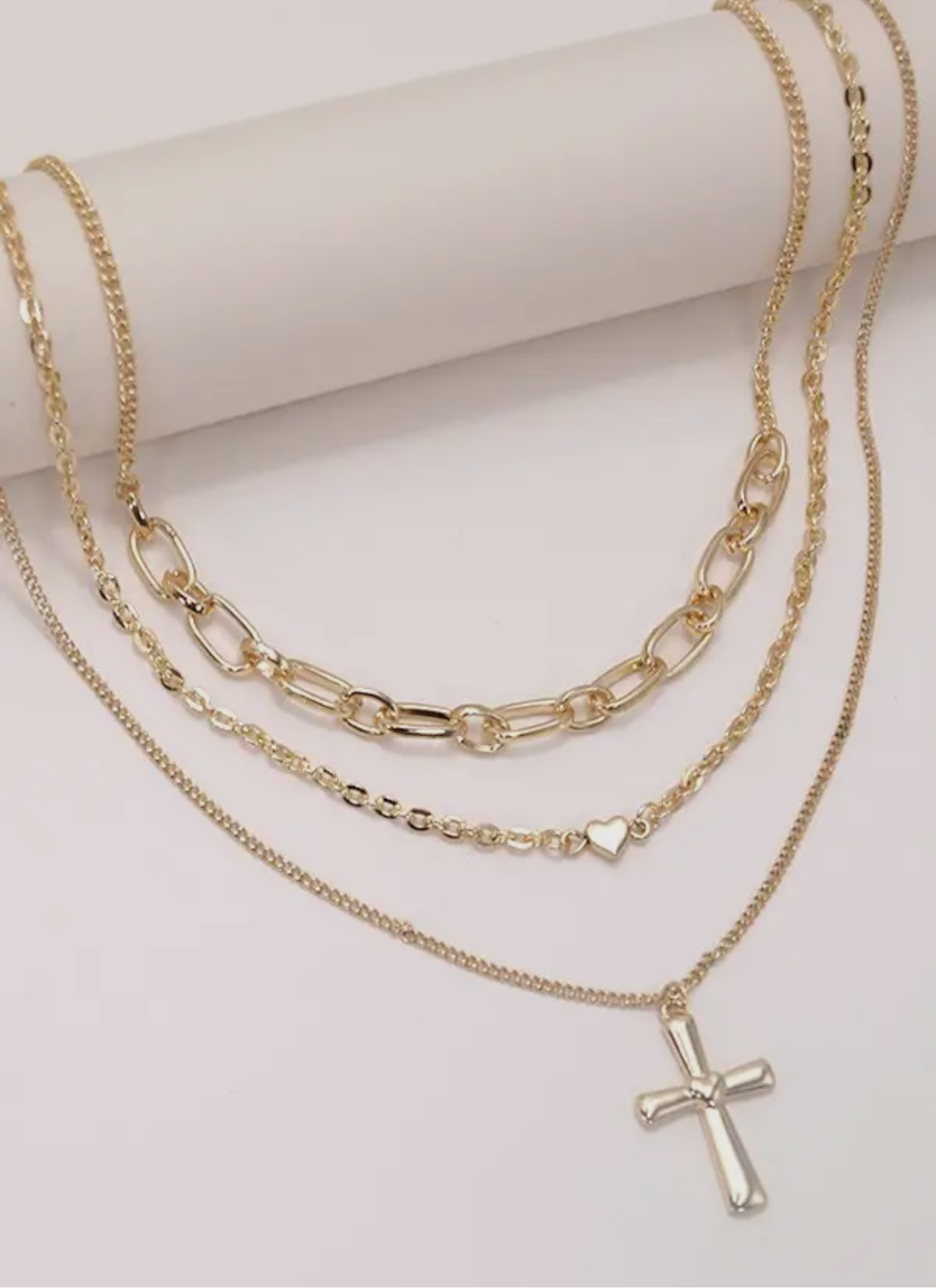 CROSS MULTI NECKLACE