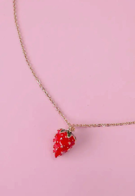 STRAWBERRY ME NECKLACE