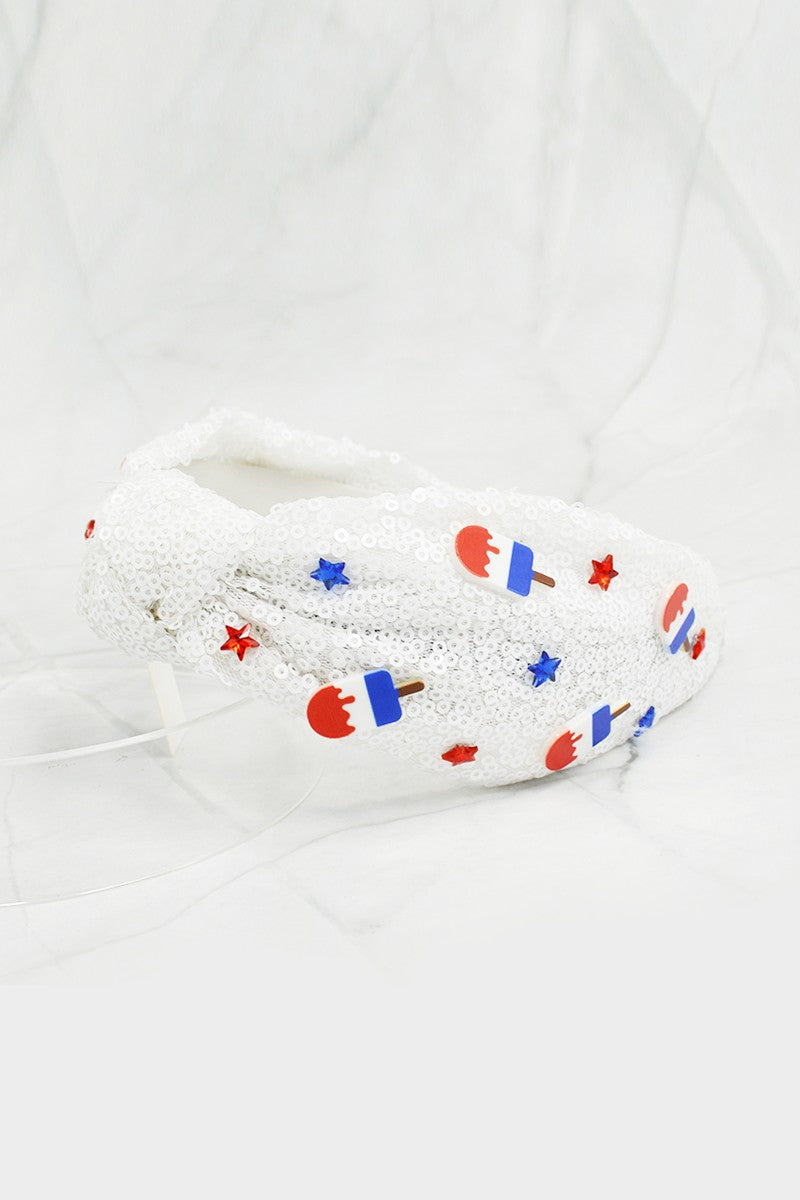 FOURTH OF JULY HEADBAND